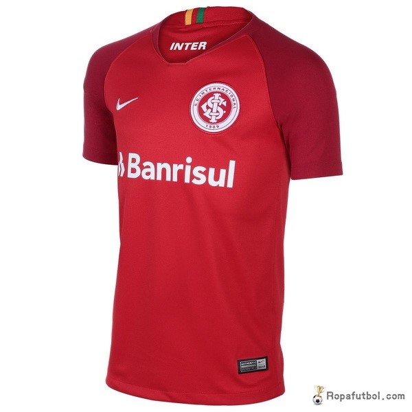 Camiseta Internacional Replica Primera Ropa 2018/19 Rojo